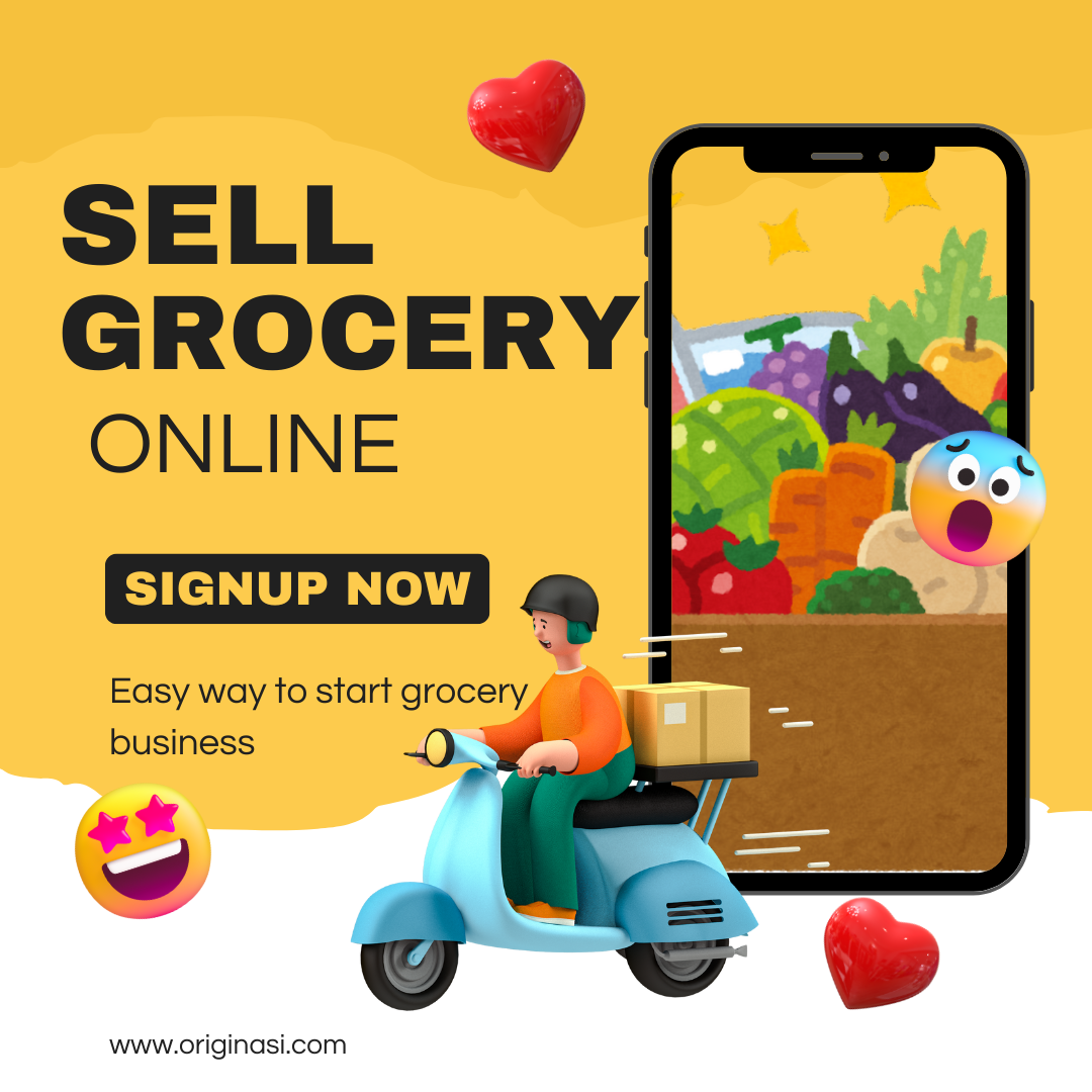 Originasi.com online grocery marketplace